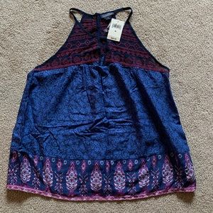 Lucky Brand Flowy Tank- NEW WITH TAGS!!
